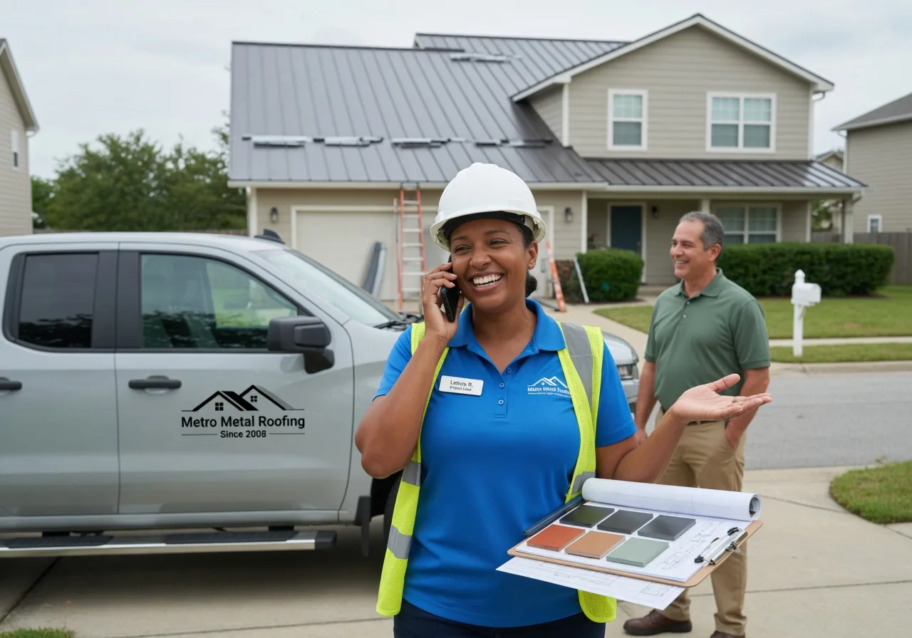 Metal Roof Repair in Walthourville, GA